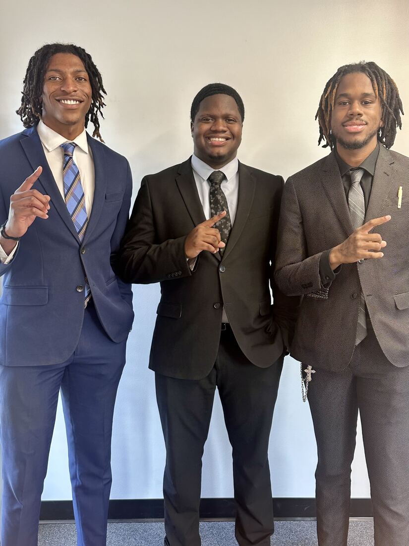Next Gen Exposure Inc customer support representatives in professional suits