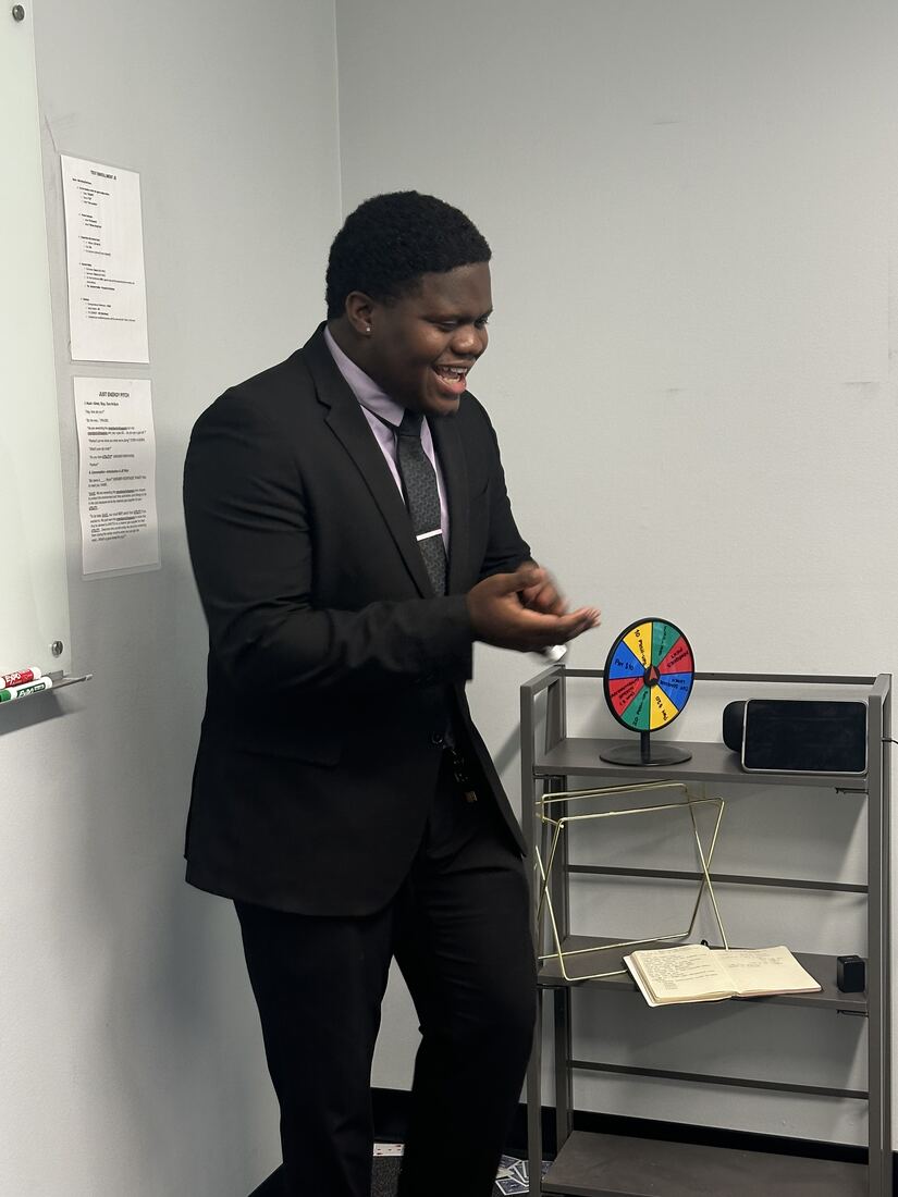 Next Gen Exposure Inc training specialist practicing a customer pitch